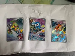 Pokemon TCG First Partner Illustration Collection Series 1 - Gen 4 Set - Image 1