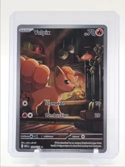 VULPIX 2025 POKEMON MEGA EVOLUTION ILLUSTRATION RARE 138/132 Q4094 - Image 1