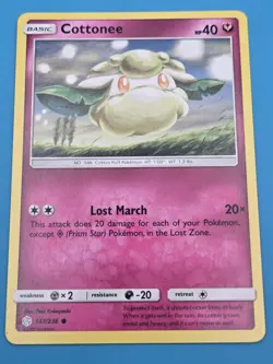 Cottonee 147/236 Cosmic Eclipse Pokemon TCG NM - Image 1