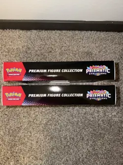 Pokemon Prismatic Evolutions Premium Figure Collection Sealed | LOT OF 2 - Image 3