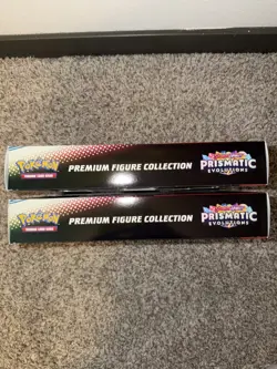 Pokemon Prismatic Evolutions Premium Figure Collection Sealed | LOT OF 2 - Image 4