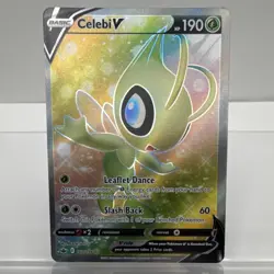 Pokemon TCG Celebi V 160/198 Chilling Reign Ultra Rare Full Art Holo English - Image 1