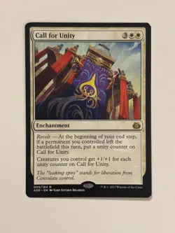 Call for Unity Aether Revolt Magic the Gathering MTG - Image 1