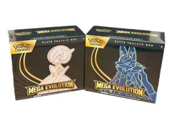 Pokemon Mega Evolution Elite Trainer Box ETB Set of 2 New Sealed - Image 1