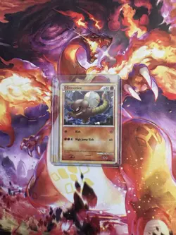 Pokemon TCG Hitmonlee HGSS25 Black Star Promo Cracked Ice Holo 2010 - Image 1