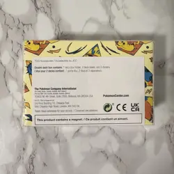 Pokemon Center Double Deck Box Battle Start Pikachu Charizard Lucario New Sealed - Image 5