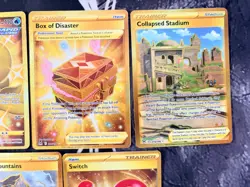 Pokemon Lot of 7 Gold Hyper Rares Various Sets - Image 3