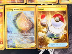 Pokemon Lot of 7 Gold Hyper Rares Various Sets - Image 5