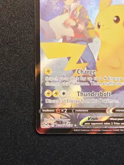 Pikachu V TG16/TG30 Full Art Rare SWSH11 Lost Origin Trainer Gallery Pokemon TCG - Image 5