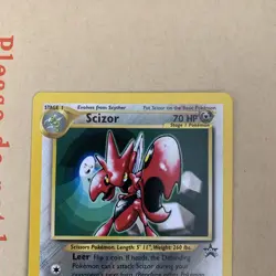 Scizor 33 Pokemon WOTC Black Star Promo - Near Mint NM (fast dispatch) - Image 3