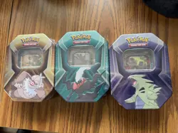Case of 6 Pokemon - Triple Whammy Collector Tin - Tyranitar -Factory Sealed tins - Image 2