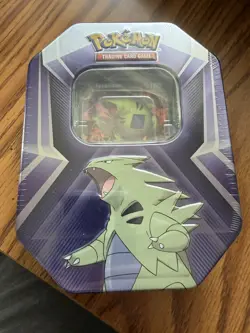 Case of 6 Pokemon - Triple Whammy Collector Tin - Tyranitar -Factory Sealed tins - Image 4
