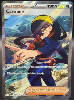 Pokemon TCG - Carmine 204/167 Sv06: Twilight Masquerade Holo - Image 1