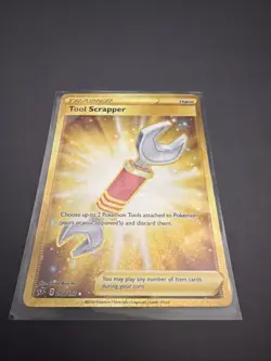 Pokemon TCG Tool Scrapper Secret Rare Swsh02: Rebel Clash 208/192 Lightly Played - Image 1