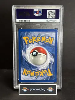 1999 Pokemon Game 1st Edition Holo Machamp #8 PSA 7 - Image 2