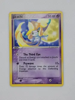 Pokemon Jirachi Black Star Promo #021 - 2004 Pokemon TCG LP - Image 1