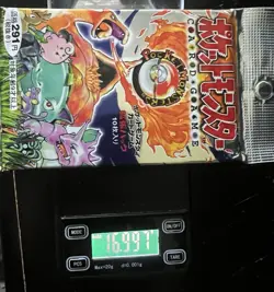 Pokemon base set Pocket Monsters Japanese Booster Pack 1996 Vintage heavy pack! - Image 3