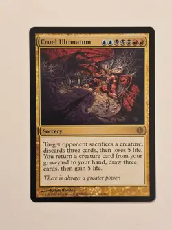 Cruel Ultimatum Shards of Alara Magic the Gathering MTG - Image 1