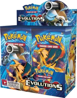 Pokemon TCG XY Evolutions Booster Box Factory Sealed 36 Packs 2016 - Image 4