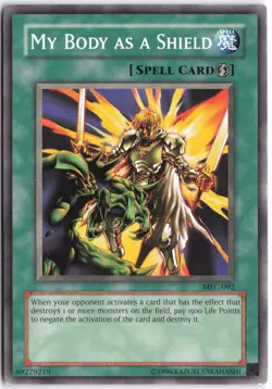 Yugioh - My Body as a Shield MFC-092 Unlimited - Magician's Force - Image 1