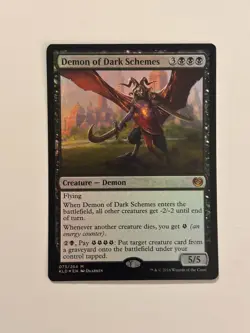 Demon of Dark Schemes Kaladesh Magic the Gathering MTG - Image 1