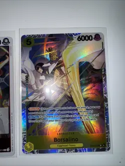 Borsalino Foil SR EB04-058 One Piece-OP15 Adventure On Kami’s Island NM/OP11-014 - Image 2