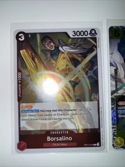 Borsalino Foil SR EB04-058 One Piece-OP15 Adventure On Kami’s Island NM/OP11-014 - Image 3