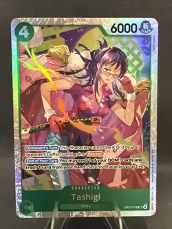 Tashigi EB03-018 (SR) Extra Booster: One Piece Heroines Edition Foil NM - Image 1