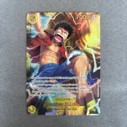 Monkey D Luffy OP15 SEC 119 Adventure On Kami’s Island ENGLISH Bell Luffy - Image 1