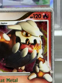 Pokemon Heatran LV.X HP120 Ultra Rare Holo Diamond & Pearl Card DP31 Level Up HP - Image 4