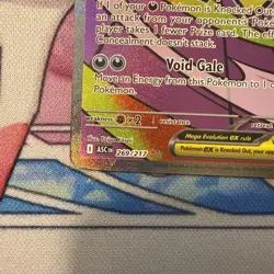 Pokemon TCG Mega Gengar EX Full Art Holo ASC 350 HP Psychic Stage 2 Card 269/217 - Image 3