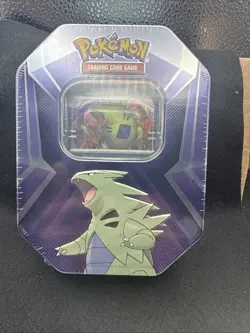 Pokemon TCG Tyranitar tin. 3 Packs, promo Card - Image 2