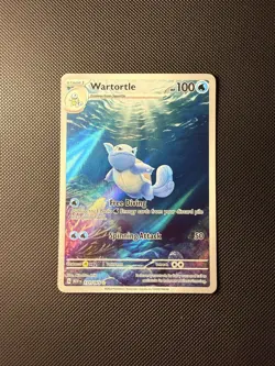 Wartortle AR 171/165 Near Mint English Scarlet & Violet Pokemon Card - Image 1