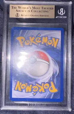 Pokemon Dragonite Fossil 1st Edition Rare 19/62 Beckett 9.5 English Card - Image 4