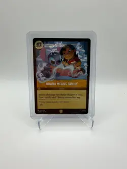 Disney Ohana Means Family Action Card 32/204 Lorcana TCG Stitch Lilo - Image 1