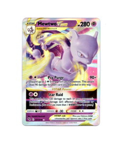 Pokemon GO MEWTWO VSTAR 031/078 Holofoil Ultra Rare Card MINT-NM - Image 1
