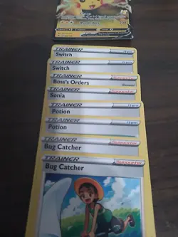 POKEMON TCG! Battle Academy Pikachu V 60 Card Deck with Box - Image 3