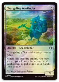 Changeling Wayfinder #1 (Foil) (NM) ECL Magic MTG - Image 1