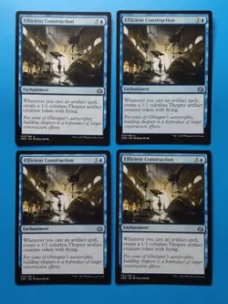 MTG 4x Efficient Construction x4 LP Aether Revolt Magic Playset - Image 1