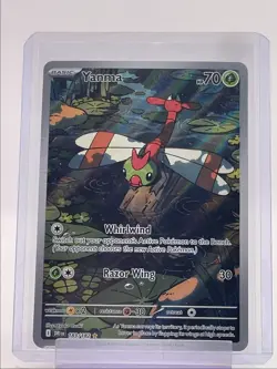 YANMA 2025 POKEMON S&V DESTINED RIVALS ILLUSTRATION RARE 183/182 Q3688 - Image 1