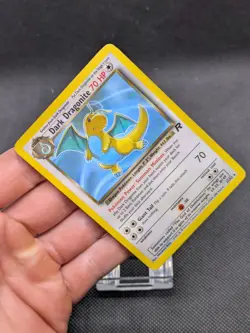 Dark Dragonite 22/82 Non Holo Team Rocket Set Rare Pokemon WOTC LP-NM - Image 2