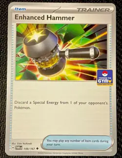 Pokemon Enhanced Hammer 148/167 Southeast Asia League Stamp Promo - Image 1