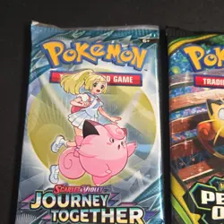 Pokemon TCG 4-Pack Lot: Surging Sparks, Journey Together, Perfect Order + More! - Image 2