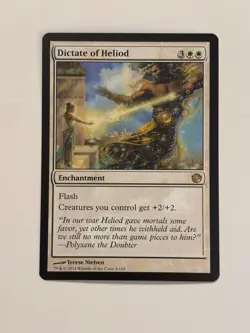 Dictate of Heliod Journey into Nyx Magic the Gathering MTG - Image 1
