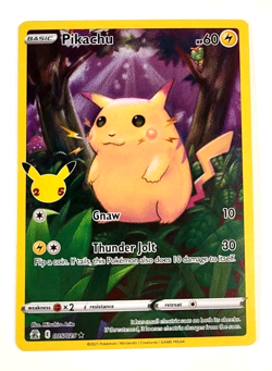 Pikachu - 005/025 - Full Art - Ultra Rare - Celebrations - Near Mint - Pokemon_1 - Image 1