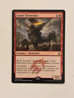 Crater Elemental Dragons of Tarkir Magic the Gathering MTG - Image 1