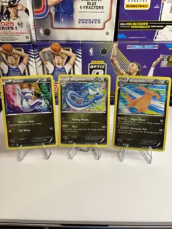Pokemon TCG Dratini, Dragonair, & Dragonite Dragon Vault Holo Set - Image 1