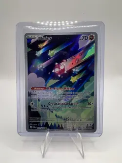 Pokemon Paradox Rift Minior Illustration Rare Full Art 201 #201/182 - Image 1