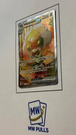 Pokemon Whimsicott EX 165/086 Sv: White Flare Special Illustration Rare Holo - Image 2