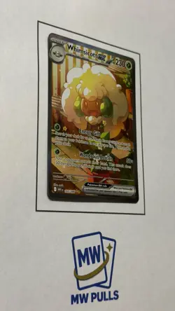 Pokemon Whimsicott EX 165/086 Sv: White Flare Special Illustration Rare Holo - Image 3